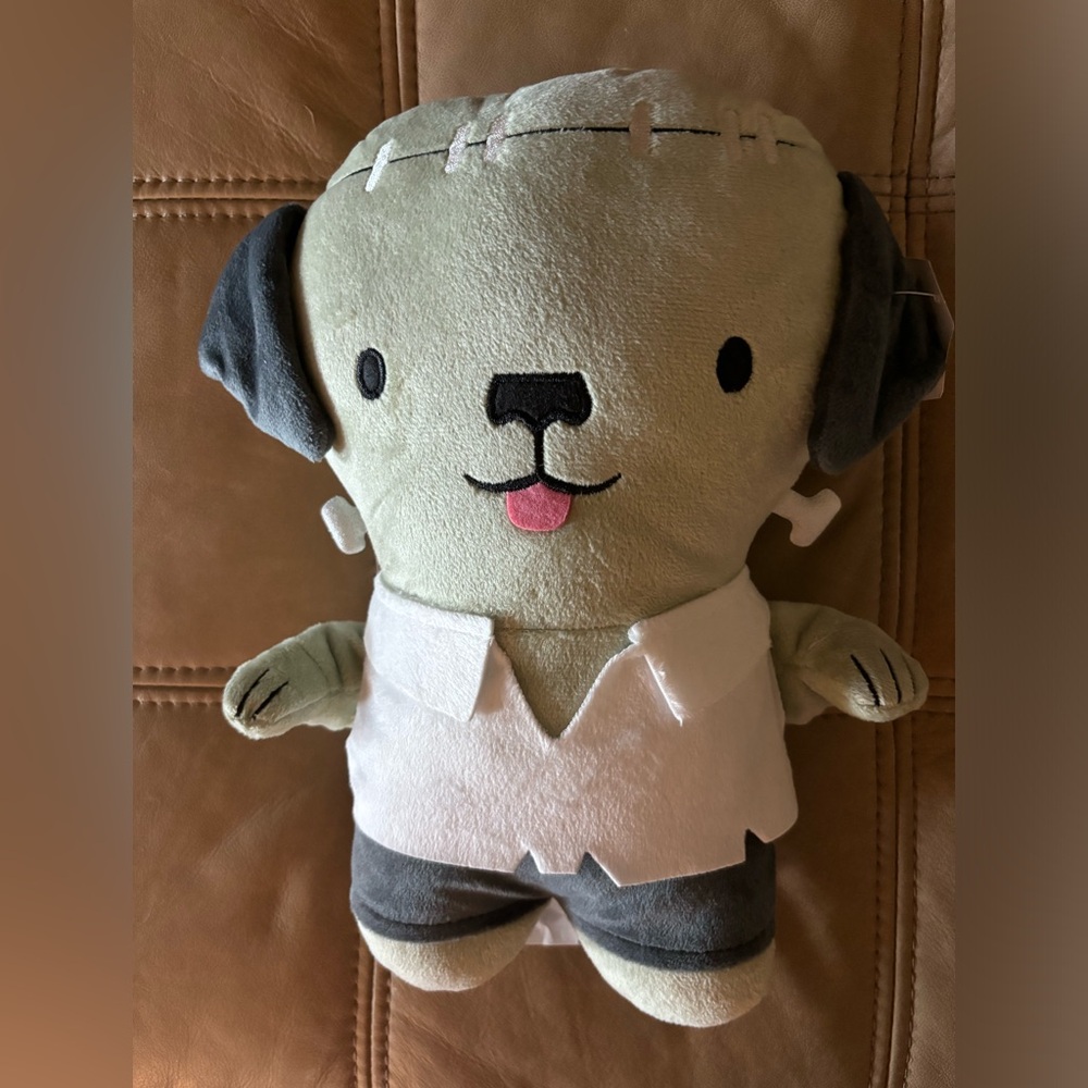 Target Bullseye x Dog Frankenstein Pillow